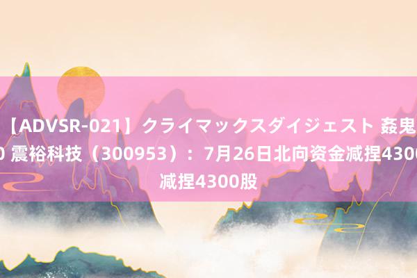 【ADVSR-021】クライマックスダイジェスト 姦鬼 ’10 震裕科技（300953）：7月26日北向资金减捏4300股