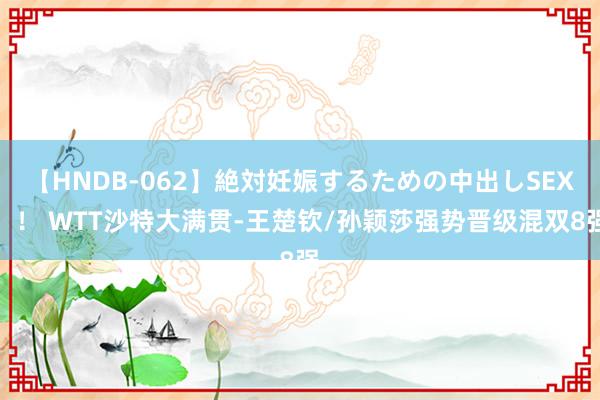 【HNDB-062】絶対妊娠するための中出しSEX！！ WTT沙特大满贯-王楚钦/孙颖莎强势晋级混双8强