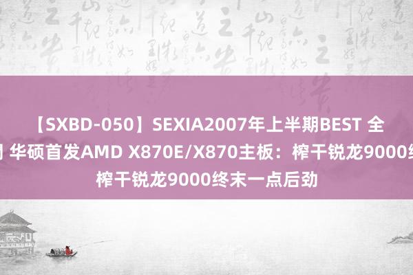 【SXBD-050】SEXIA2007年上半期BEST 全35作品8時間 华硕首发AMD X870E/X870主板：榨干锐龙9000终末一点后劲