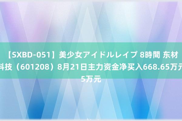 【SXBD-051】美少女アイドルレイプ 8時間 东材科技（601208）8月21日主力资金净买入668.65万元